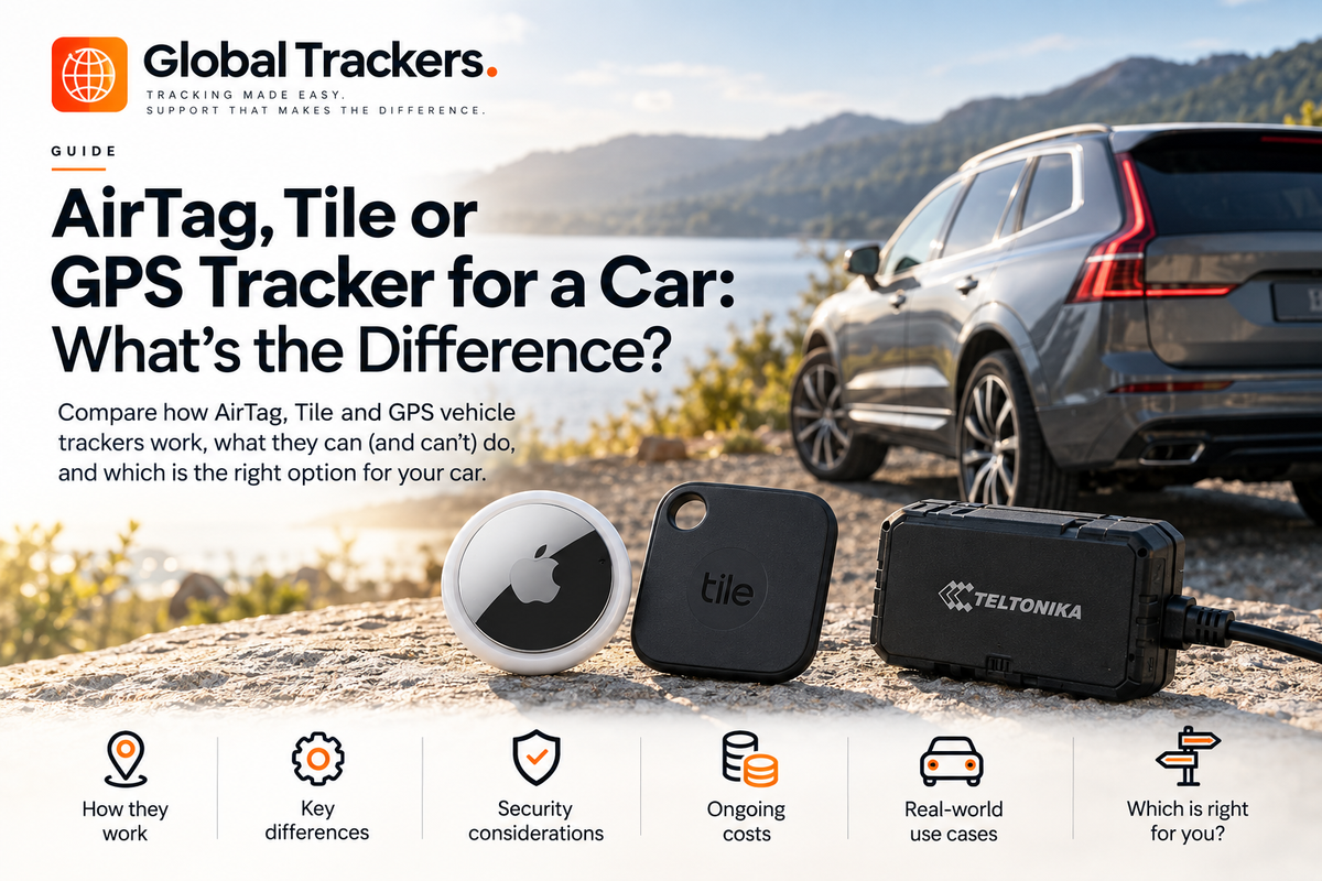 AirTag, Tile or GPS Tracker for a Car: What's the Difference?