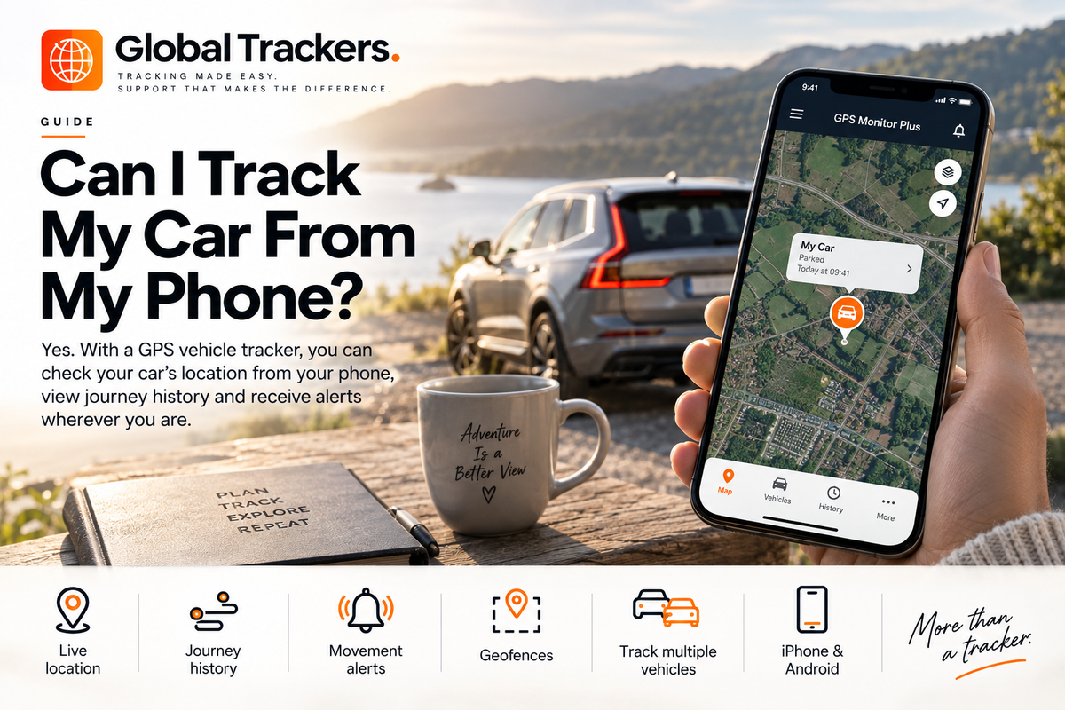 Can I Track My Car From My Phone?