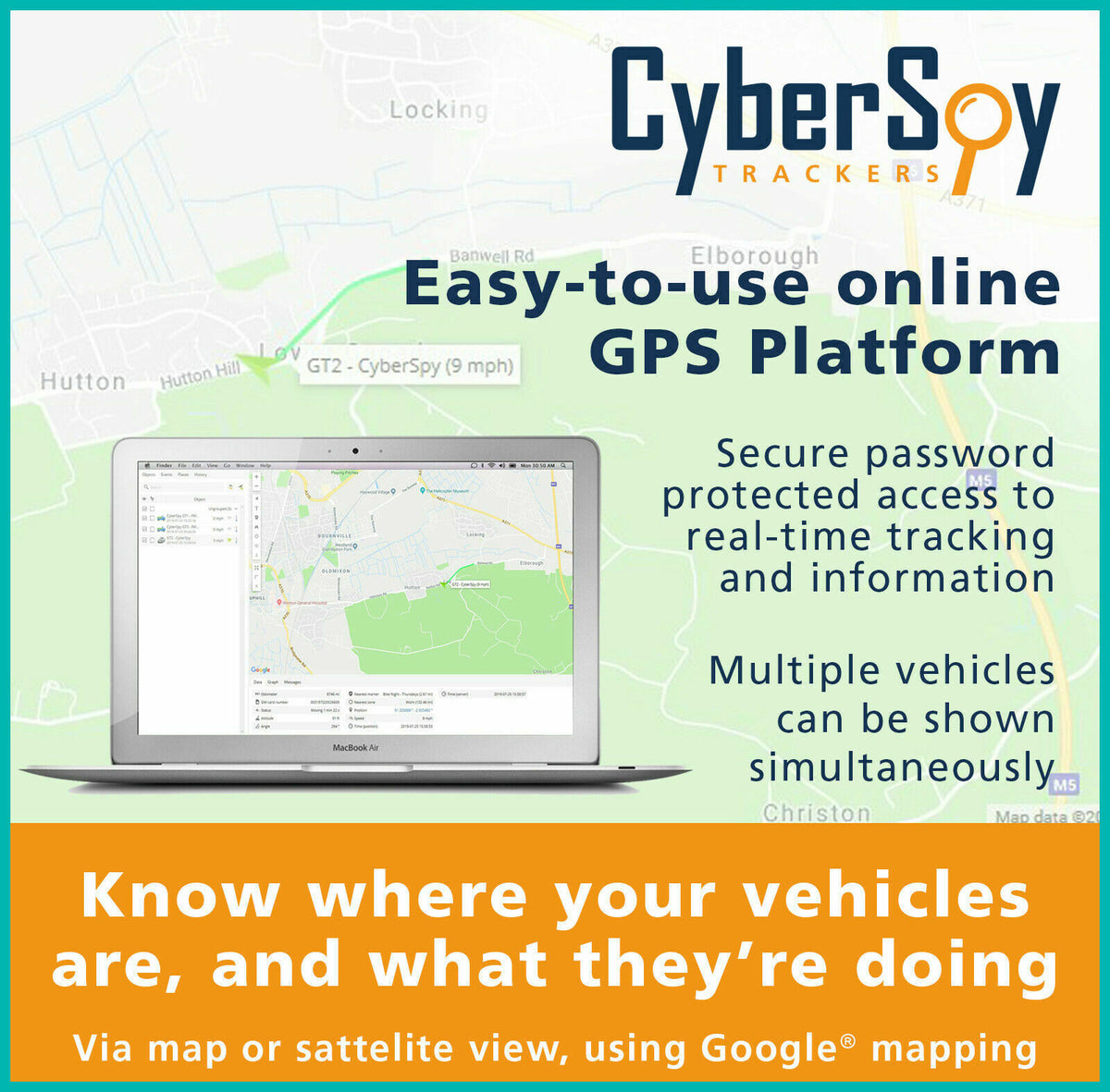 CyberSpy TT2-4G - GPS Tracker